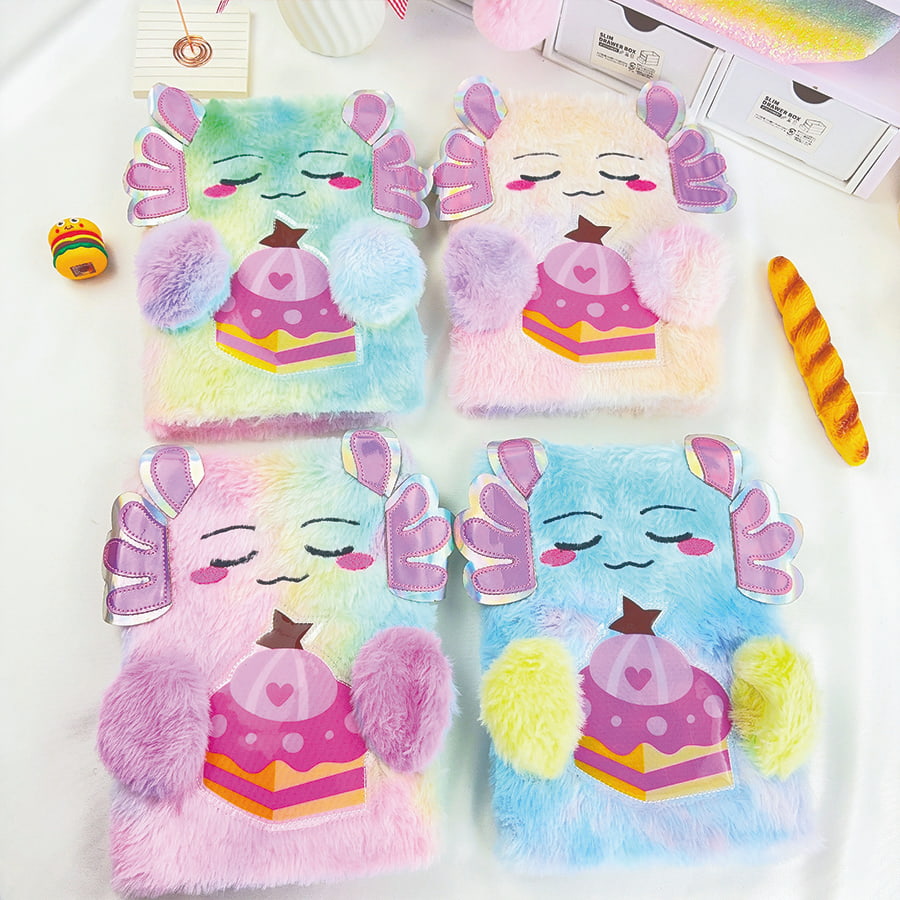 A5 søt monsterdagbok i plysj A5 søt monsterdagbok i plysj