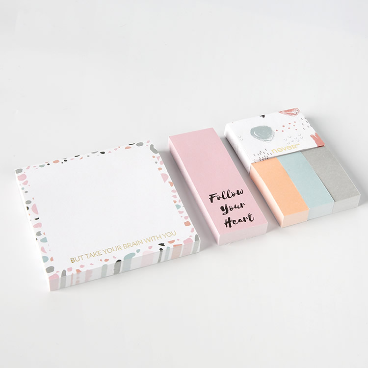 Sticky Notes Pad Cube Custom Printing Page Marker Sticky Notes Memo Pad